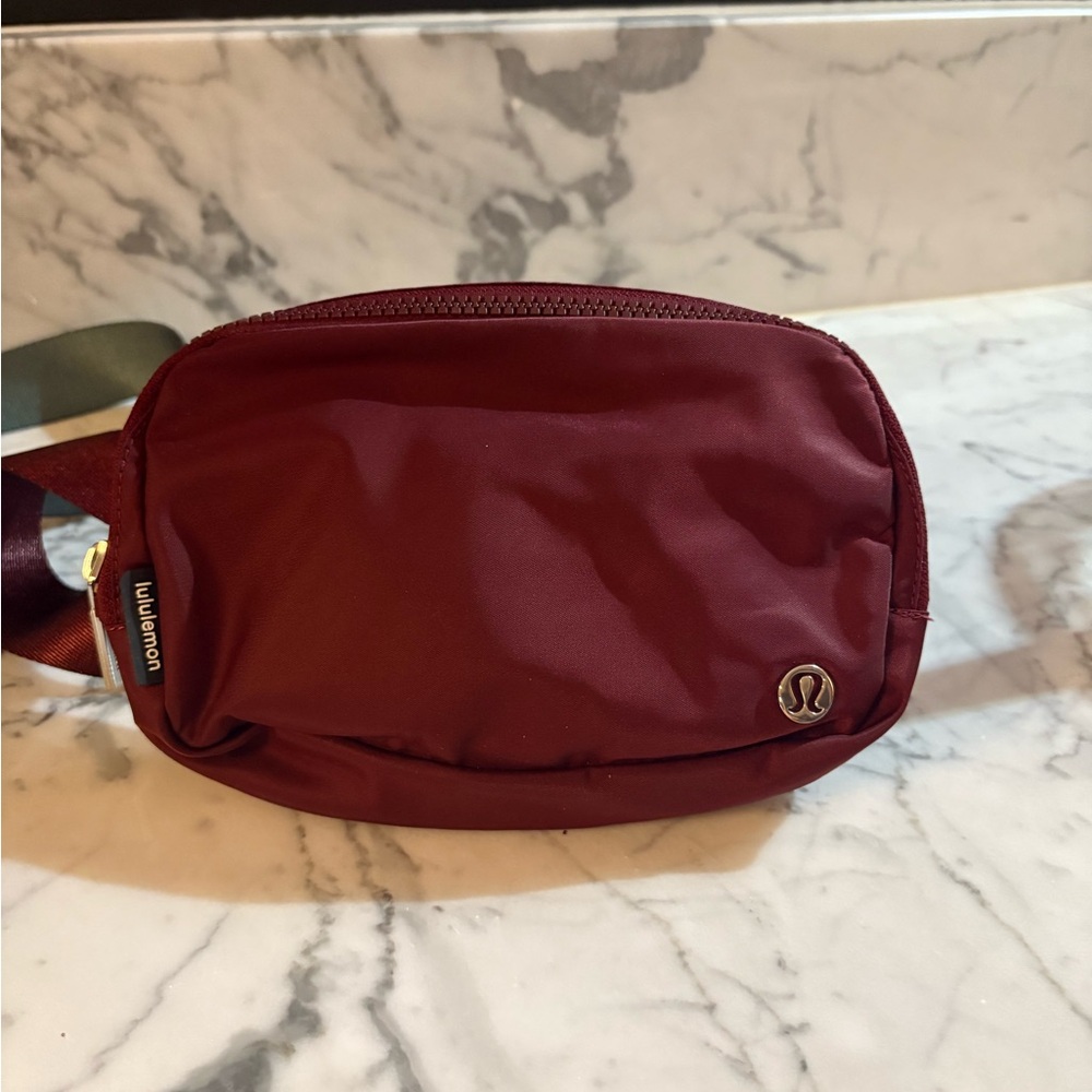 lululemon athletica Deep Red Crossbody Bag